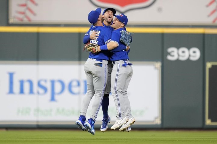 Chapman 2 HRs, Kikuchi wins in return as Jays top Tigers