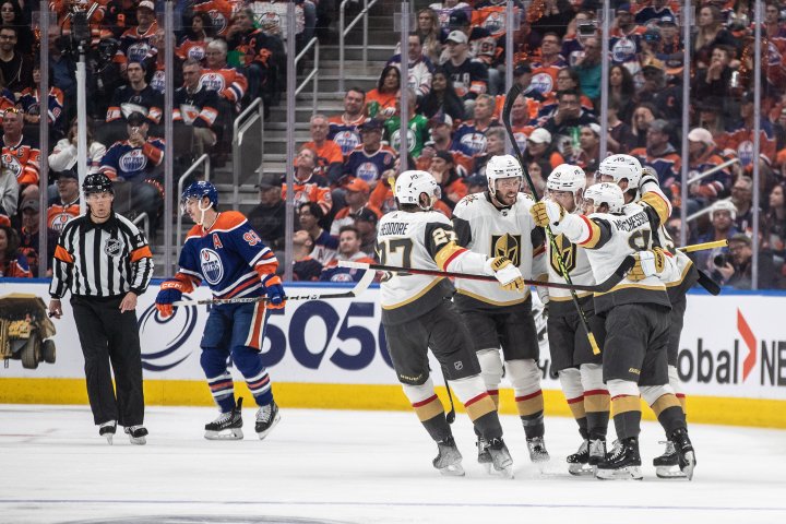 Globalnews.ca reports that the Golden Knights eliminate Edmonton Oilers from NHL playoffs.
