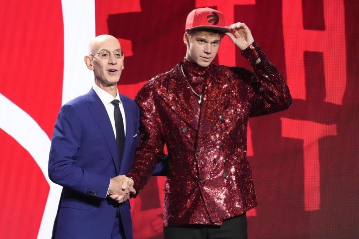 Globalnews.ca reports that Dick was chosen by the Raptors as the 13th overall pick.