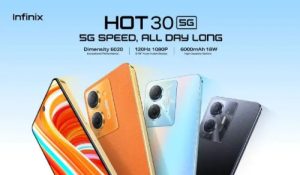 Infinix Nigeria lanceert HOT 30 5G: Ervaar de kracht van 5G-technologie