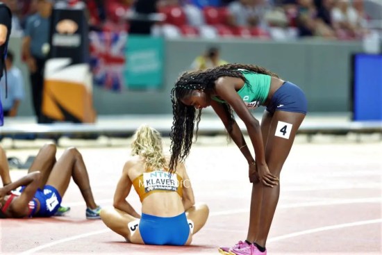 Adeleke valt net buiten de medailles in de vrouwen 400m op de World Athletics Championships