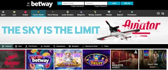 Betway Echt Geld Casino Zuid-Afrika | Welkomstbonus van R2,000