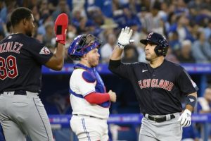 Cleveland defeats Jays 5-2, marking their third consecutive loss