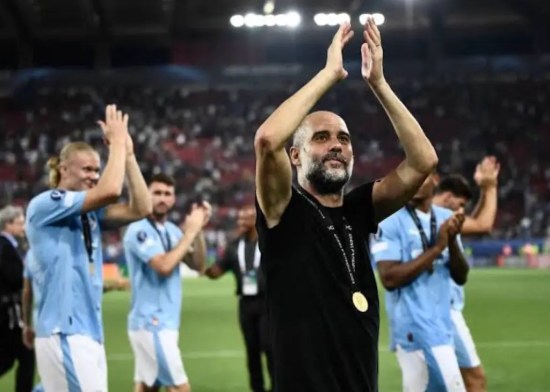 Guardiola vestigt UEFA Super Cup-record na overwinning van Man City tegen Sevilla