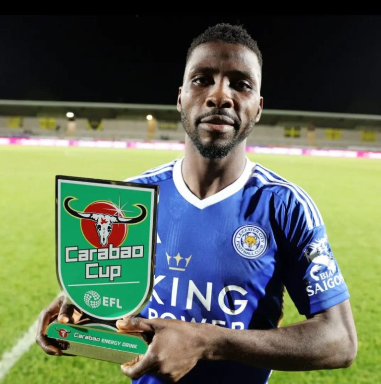 Iheanacho benoemd tot Man van de Wedstrijd in Leicester’s overwinning tegen Burton Albion in de Carabao Cup