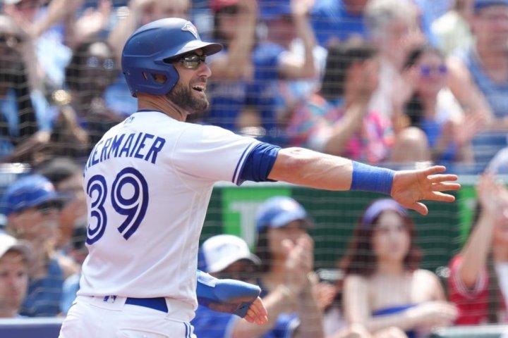 Kiermaier from Jays placed on 10-day injured list, reports Globalnews.ca