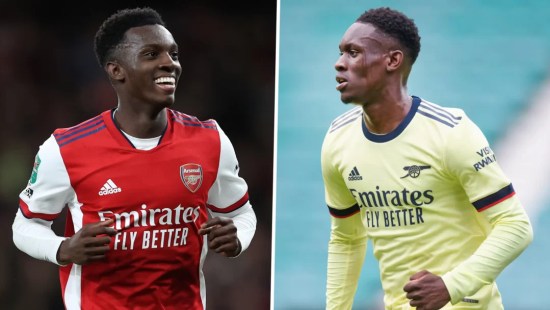 Mijn toekomst bij Arsenal verschilt van die van Balogun -- Nketiah