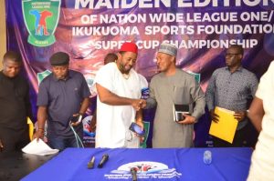 Nationwide League One tekent MoU met Ikukuoma Sports Development Foundation voor sponsoring van U19 Super Cup