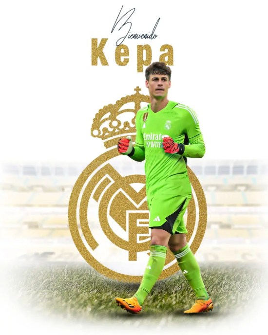 OFFICIEEL: Kepa sluit zich aan bij Real Madrid op huurbasis