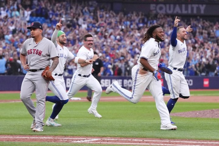 Blue Jays secure hard-fought victory in 13-inning battle against Red Sox