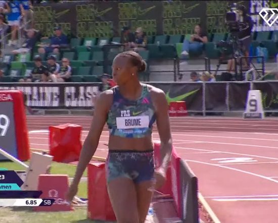 Enoh prijst Brume voor podiumplaats in Diamond League