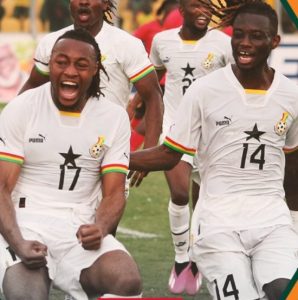 Ghana verslaat Centraal-Afrikaanse Republiek en kwalificeert zich voor de 10e opeenvolgende AFCON in 2023