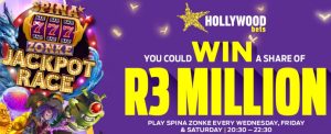 Hollywoodbets Spina Zonke: Hoe te spelen, registreren en je 50 gratis spins claimen