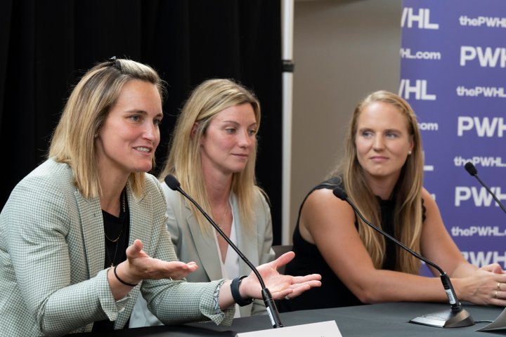 Poulin, Desbiens, and Stacey join PWHL's Montreal team, showcasing the growth of women's hockey