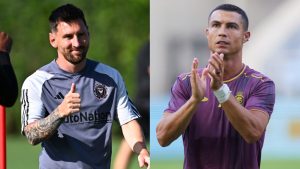 Ronaldo zal Messi verslaan in een bokswedstrijd -- Joshua