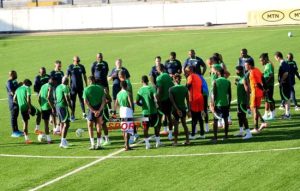 Super Eagles openen trainingskamp voor de AFCON-kwalificatiewedstrijd tegen Sao Tomé en Principe op woensdag 2023