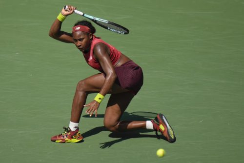 US Open: Gauff bereikt eerste halve finales, verslaat Ostapenko in twee sets