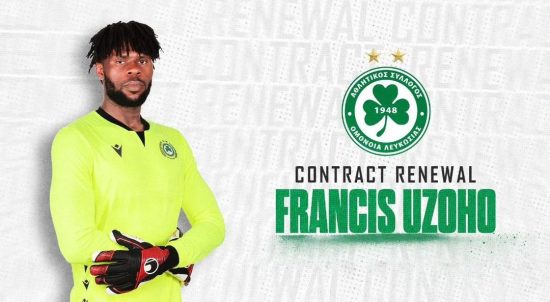 Uzoho verlengt contract bij Omonia Nicosia tot 2027