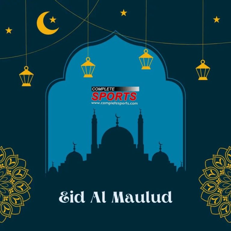 Vrolijk Eid El Maulud — Van Complete Sports