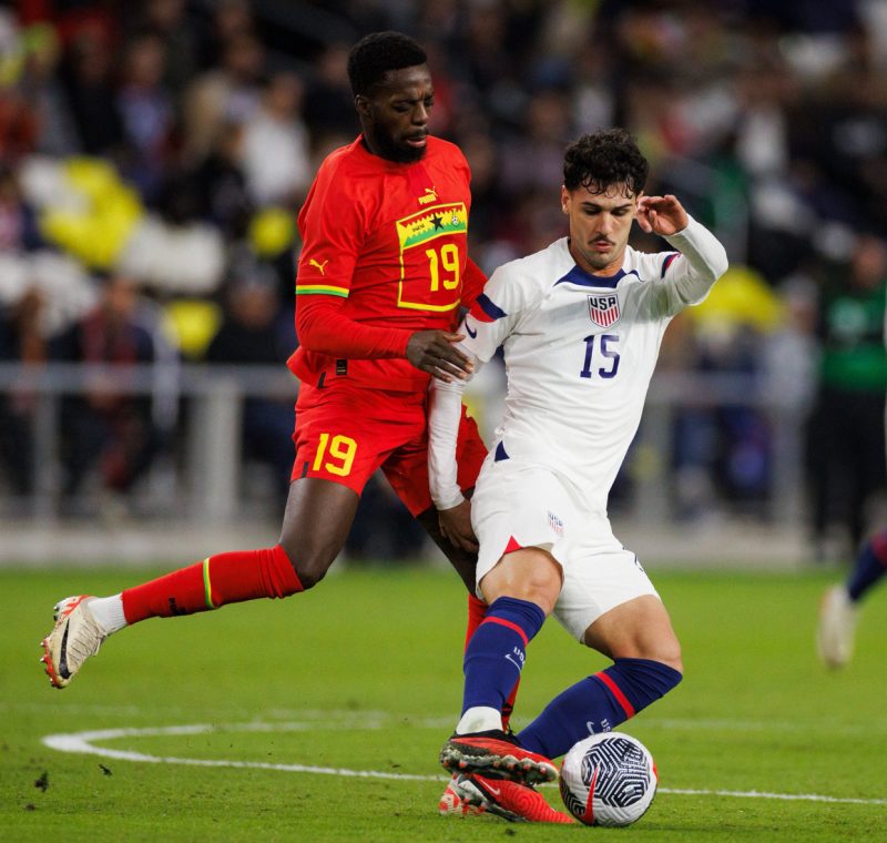 Balogun scoort terwijl de VS hun 3e opeenvolgende overwinning behalen tegen Ghana na een 4-0 afstraffing.