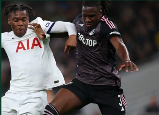 Bassey krijgt laagste beoordeling, Iwobi gemiddeld in Fulham's thuisnederlaag tegen Spurs.