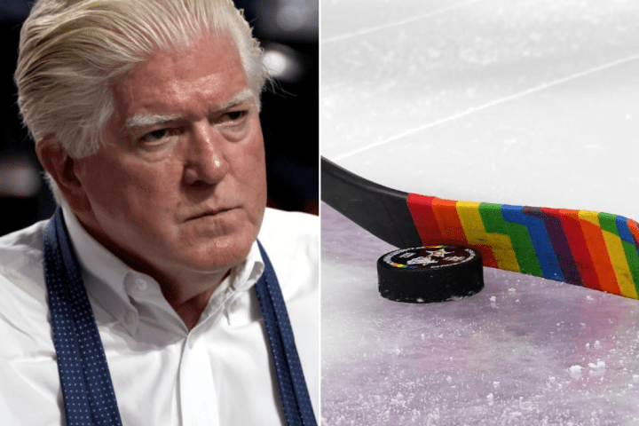 Brian Burke expresses deep disappointment in NHL’s ban on Pride tape