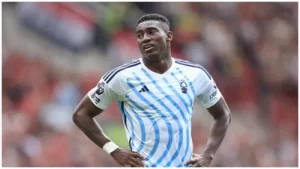 EPL: Awoniyi en Aina keren terug van blessure terwijl Nottingham Forest verliest van Liverpool