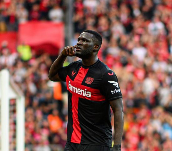 Europa: Boniface scoort zijn 10e doelpunt van het seizoen in Leverkusen's 5-1 thuisoverwinning tegen Qarabag