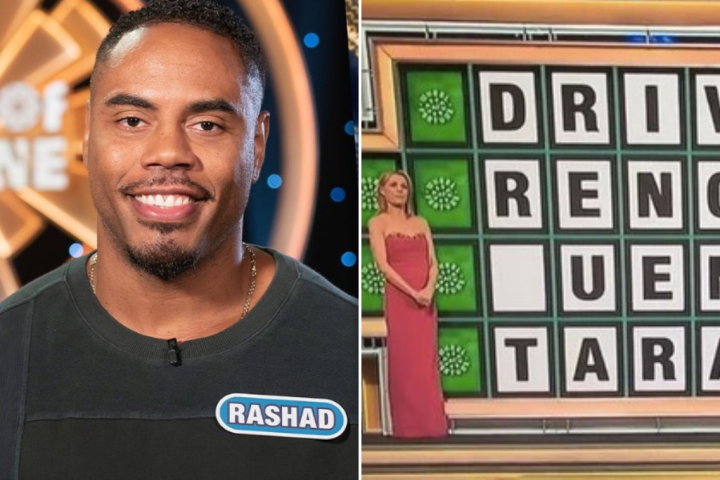 Former NFL player Rashad Jennings struggles with simple puzzle on ‘Wheel of Fortune’ – National | Globalnews.ca