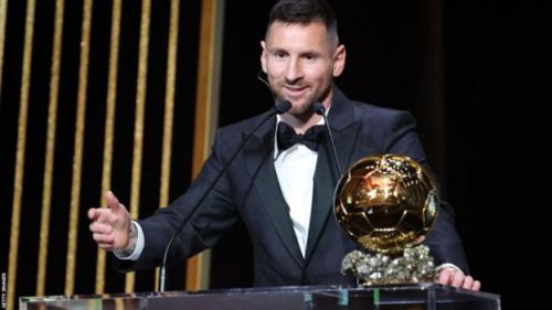 'Haaland en Mbappé zullen op een dag de Ballon d'Or winnen' -- Messi