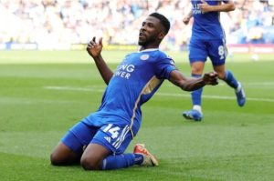 Iheanacho wint de Man of the Match Award van Leicester