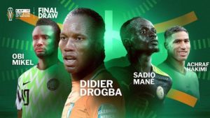 Mikel, Drogba, Mane en Hakimi aangewezen als assistenten bij de loting van AFCON 2023