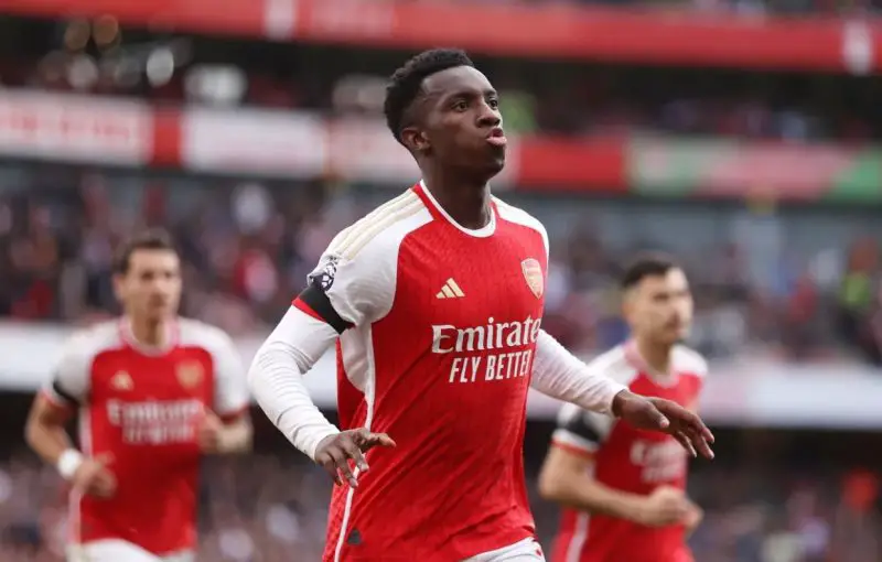 Nketiah stuurt boodschap naar Ghana na het scoren van een hattrick tegen Sheffield