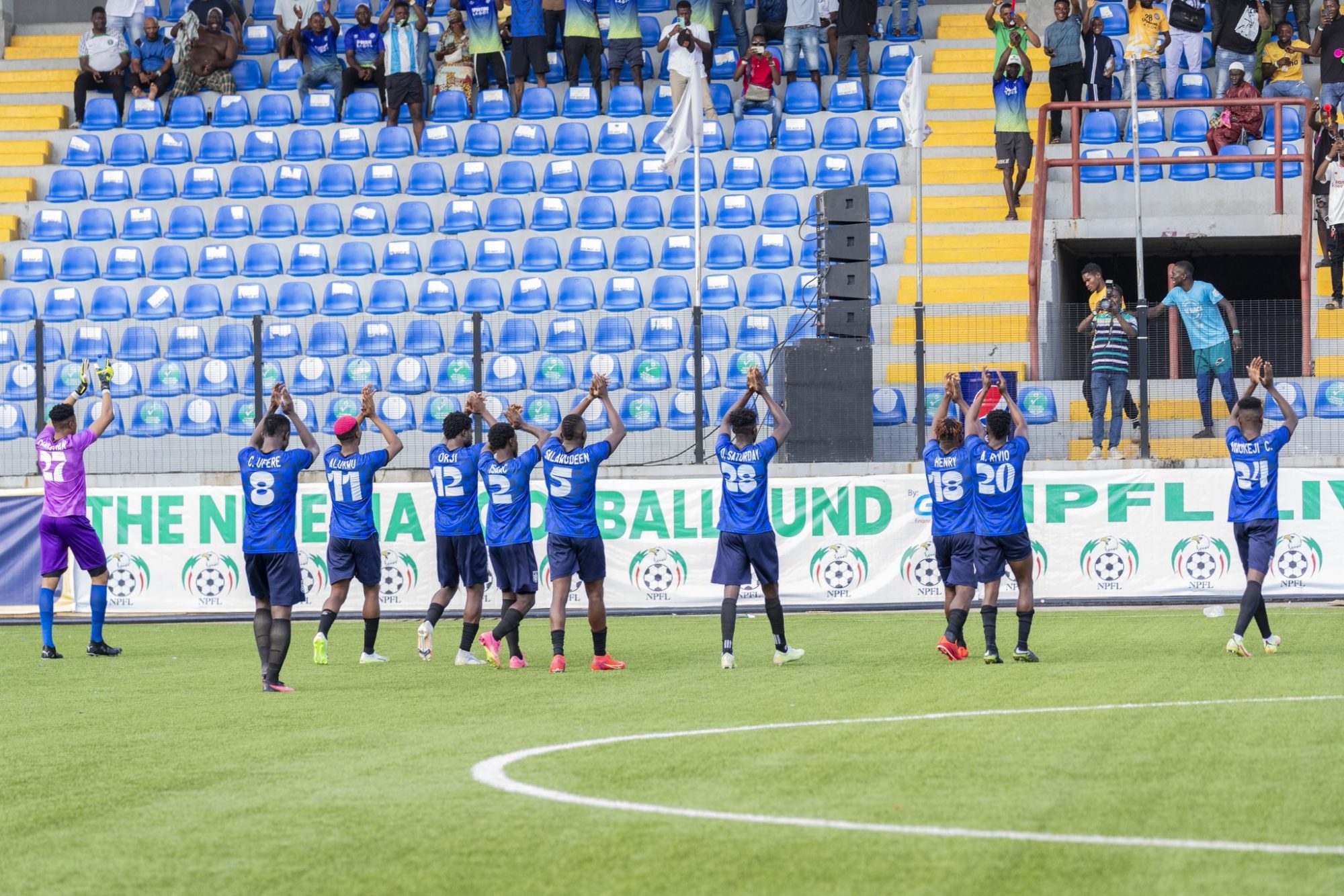 Sporting Lagos-ster Annor geniet van zijn eerste overwinning in de NPFL