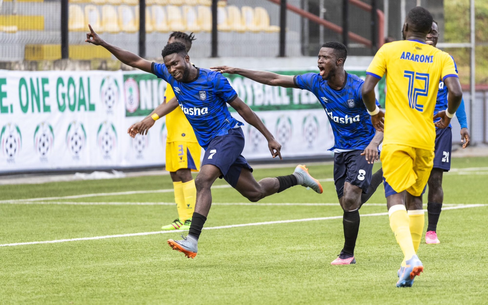 Sporting Lagos verslaat Gombe United met 2-0 in eerste NPFL-wedstrijd