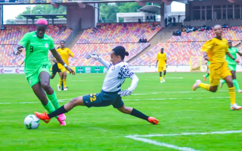 Super Falcons bereiken de derde ronde van de Paris 2024-kwalificaties na een gemakkelijke overwinning op Ethiopië.