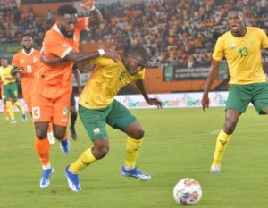 Zuid-Afrika houdt Ivoorkust op 1-1 gelijkspel in vriendschappelijk duel