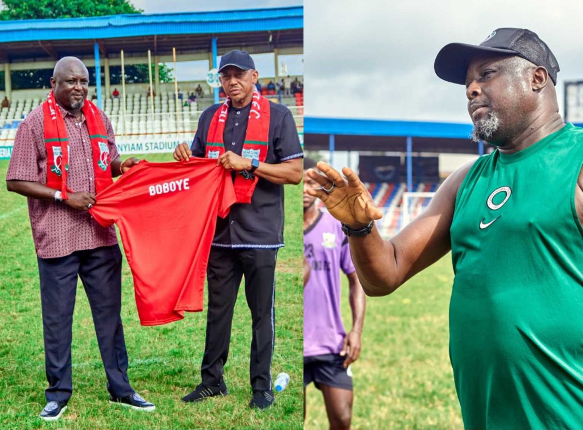 Boboye wil Heartland vernieuwen - GM Nwachukwu dringt aan op geduld van fans