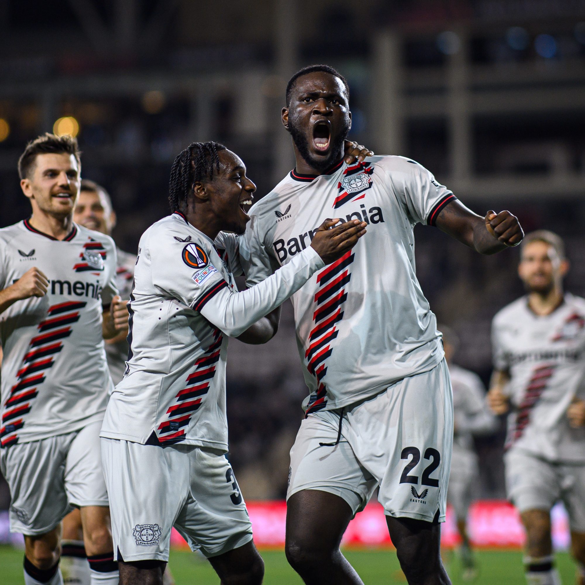 Boniface wint opnieuw de Bundesliga Rookie van de Maand Award