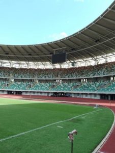 Godswill Akpabio Stadion klaar om Super Eagles vs Lesotho te ontvangen voor WK-kwalificatiewedstrijd in 2026 (FOTO'S)