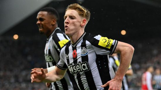 Gordon verheugd met overwinning van Newcastle op Arsenal