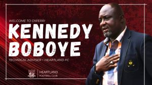 Kennedy Boboye neemt de leiding bij Heartland in de NPFL