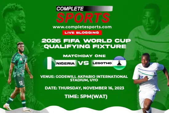 Liveblog Nigeria tegen Lesotho – Kwalificatiewedstrijd voor het FIFA Wereldkampioenschap 2026 (Groep C, Wedstrijddag 1)