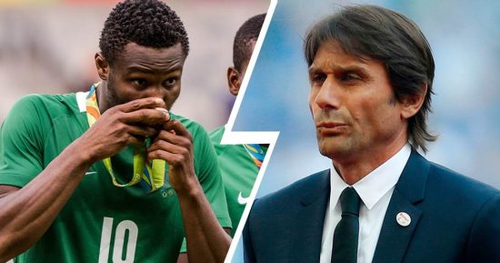 Mikel beweert dat Conte hem geïsoleerd heeft bij Chelsea vanwege zijn deelname aan de Olympische Spelen van 2016 voor Nigeria.