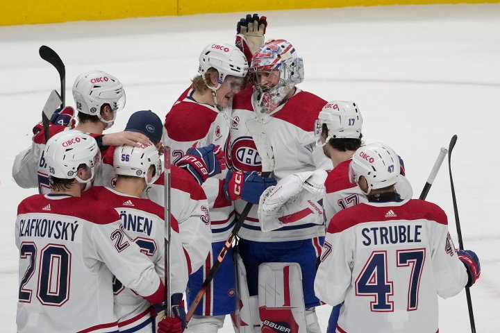 Montreal Canadiens Stage Impressive Comeback to Defeat San Jose Sharks - National | Globalnews.ca