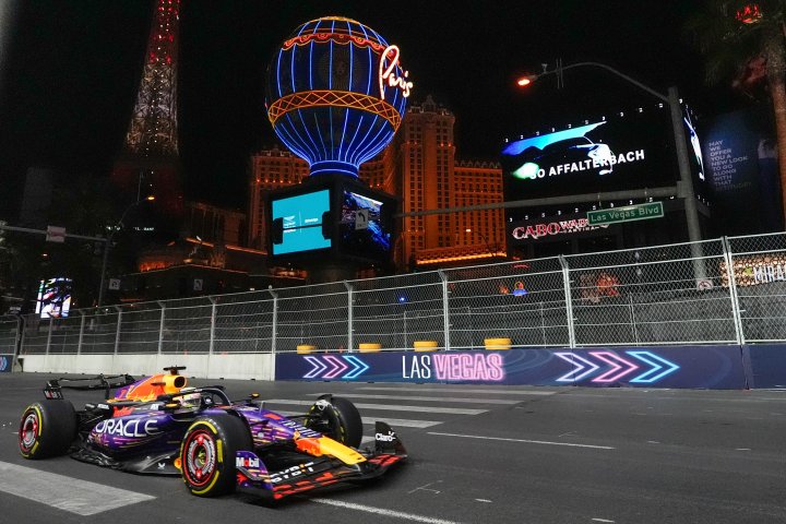 Opening practice session for Formula 1 in Las Vegas marred by drain cover mishap
