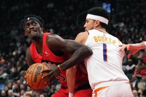 Pascal Siakam and Scottie Barnes lead Raptors to surprise victory over Suns