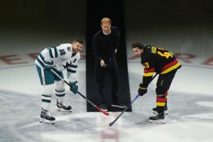 Prince Harry and Meghan Markle make a surprise appearance at a Vancouver Canucks Game