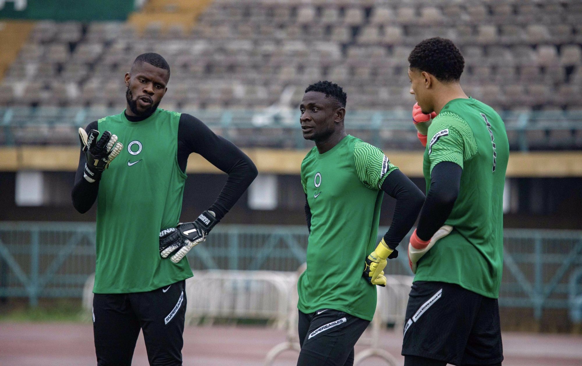 Rufai erkent crisis bij Super Eagles-keepers; steunt Uzoho, Okoye en anderen