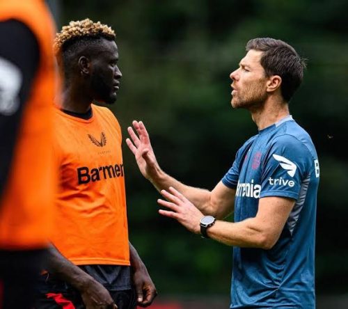 Alonso prijst Boniface voor snelle impact bij Bayer Leverkusen